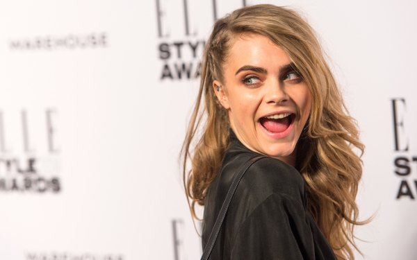 Celebrity Cara Delevingne Model English Blonde Actress Blue Eyes Smile HD Wallpaper | Background Image
