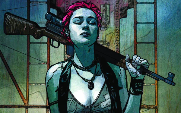 Comic Scarlet HD Desktop Wallpaper | Background Image