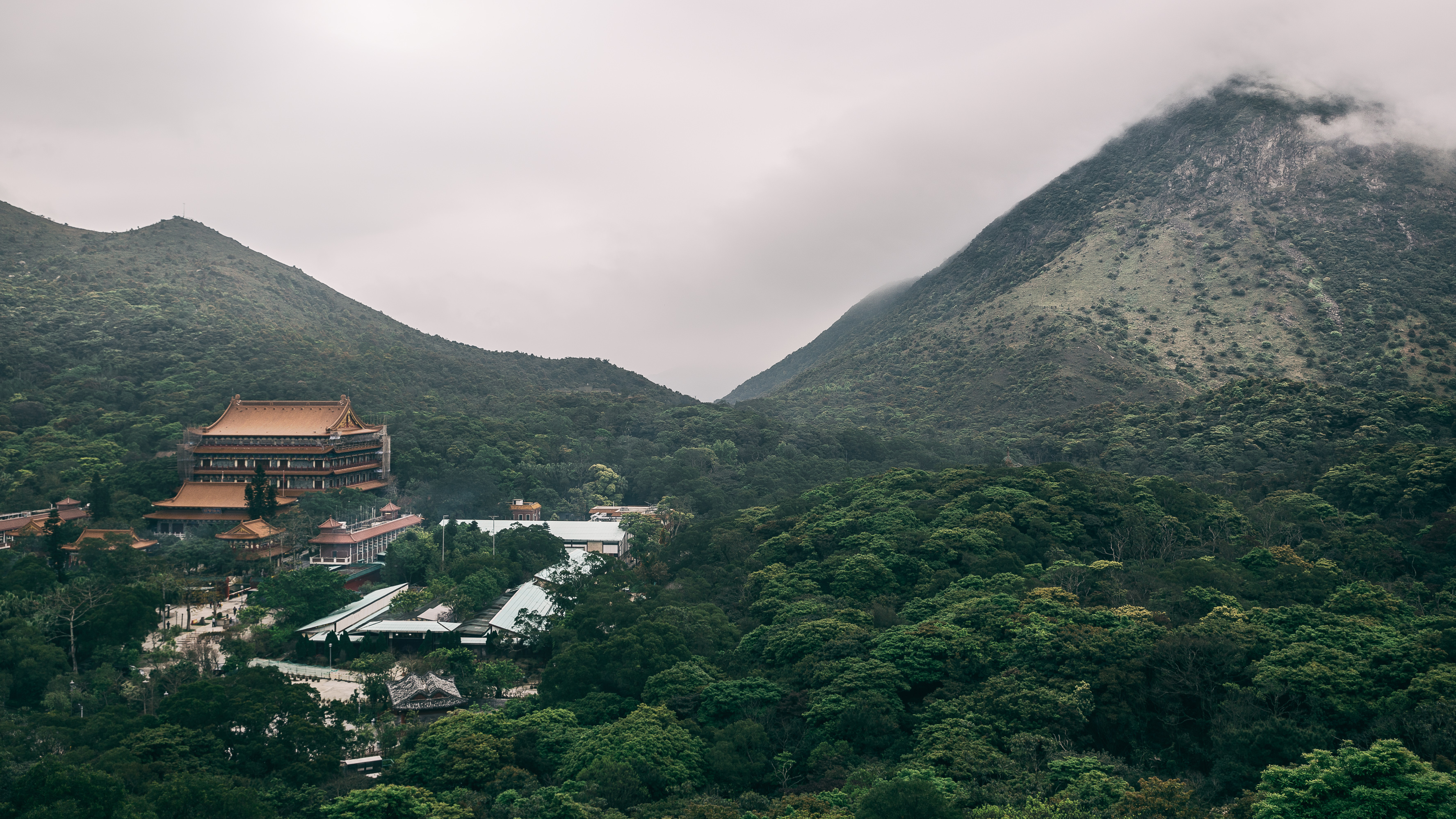 Religious Po Lin Monastery HD Wallpaper | Background Image