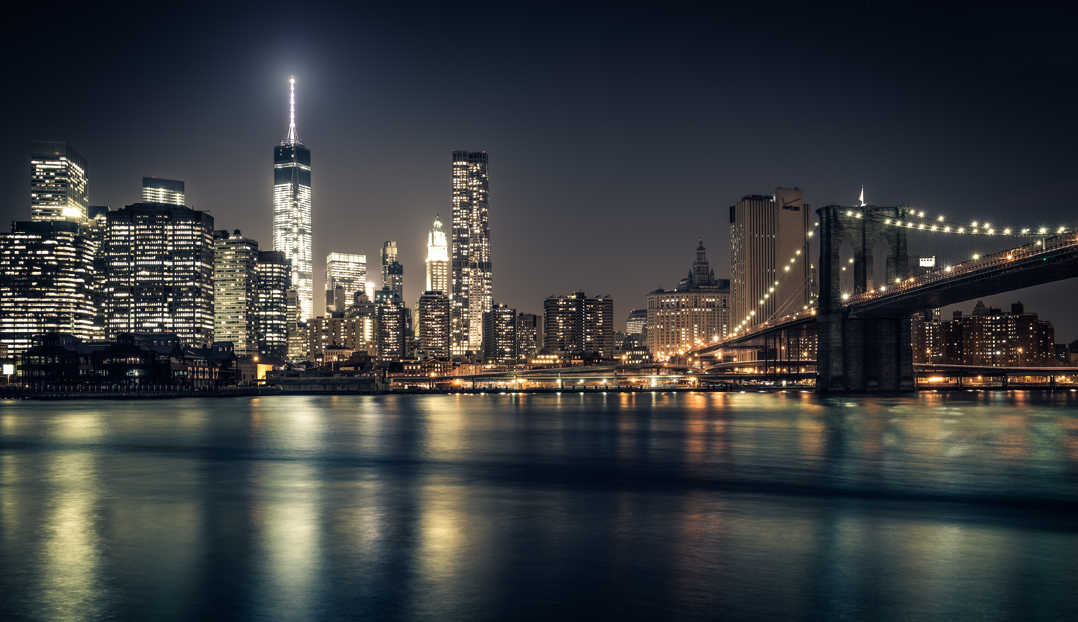 Manhattan HD Wallpaper | Background Image | 3500x2021