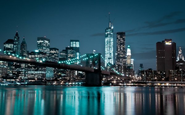Man Made Manhattan Cities United States HD Wallpaper | Background Image