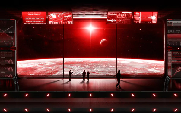 Sci Fi space station HD Desktop Wallpaper | Background Image