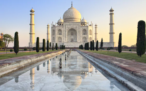 man made Taj Mahal HD Desktop Wallpaper | Background Image