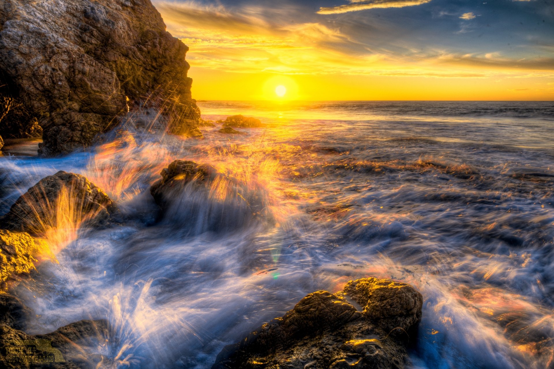  Malibu  Sunset  5k Retina Ultra HD Wallpaper Background 