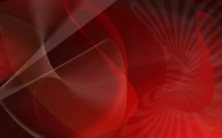 Abstract CGI wallpaper featuring dynamic shapes and rich textures in vibrant red hues. A visually striking background that enhances any desktop layout.
