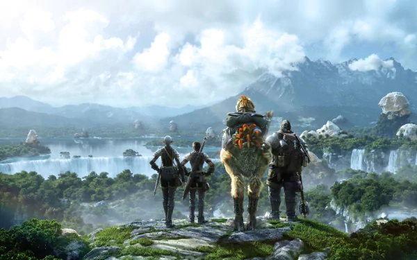 video game Final Fantasy XIV: A Realm Reborn HD Desktop Wallpaper | Background Image