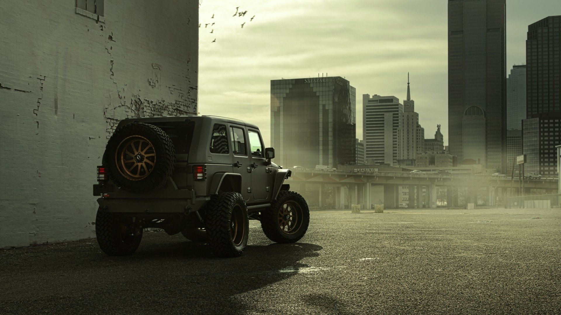 Download Vehicle Jeep Wrangler HD Wallpaper