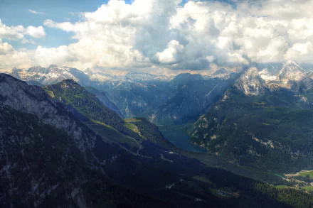  Königssee from Kehlsteinhaus