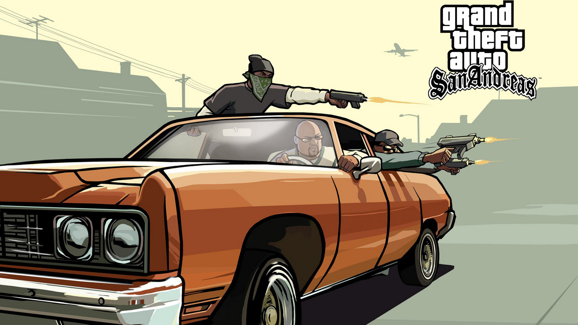 Video Game Grand Theft Auto: San Andreas HD Wallpaper