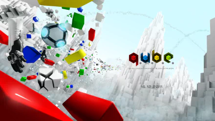 video game Q.U.B.E: Director's Cut HD Desktop Wallpaper | Background Image