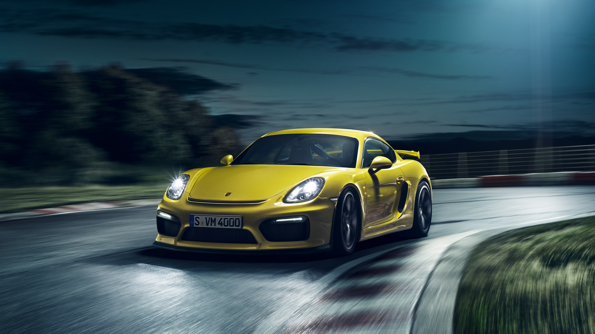 Porsche Cayman Gt4 Hd Wallpaper Background Image 1920x1080 Id