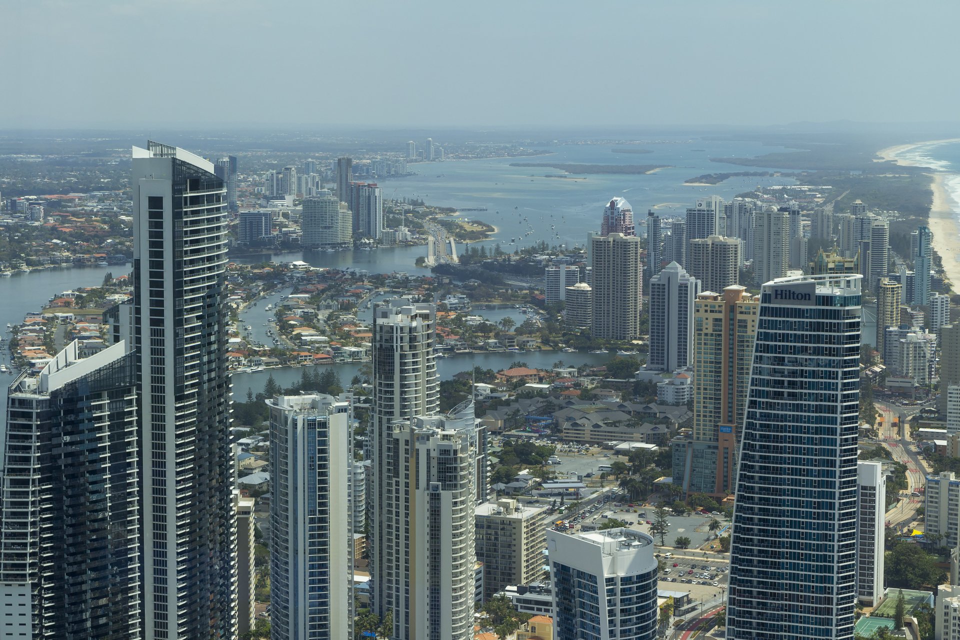 Download Skyline City Australia Queensland Man Made Gold Coast 4k Ultra HD Wallpaper