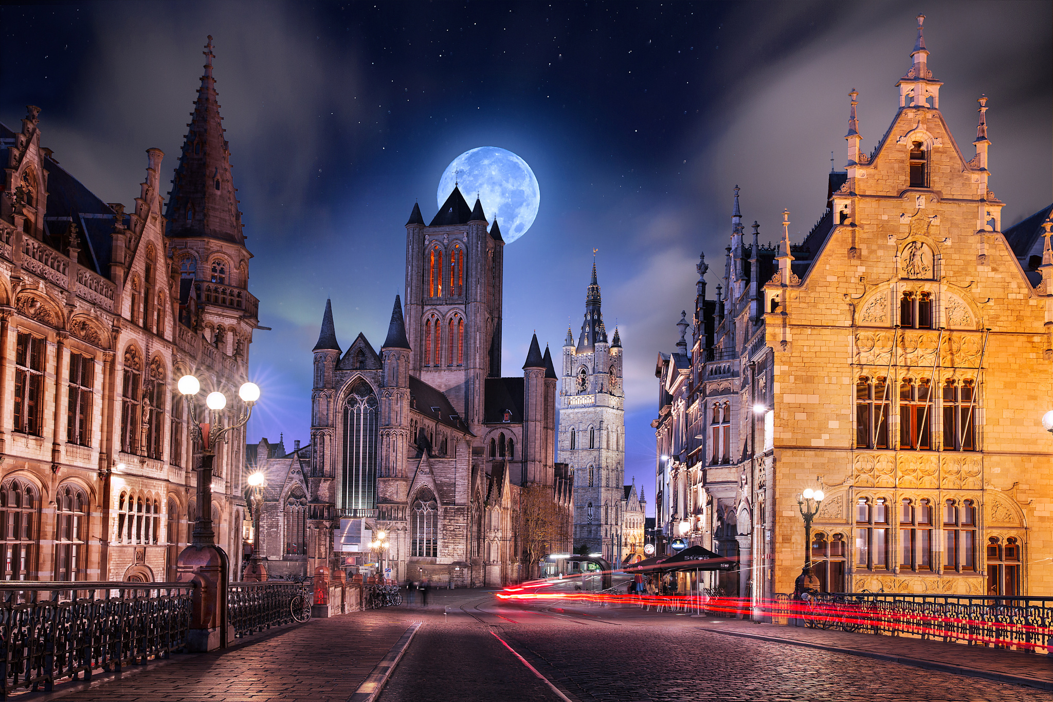 Man Made Ghent HD Wallpaper | Background Image