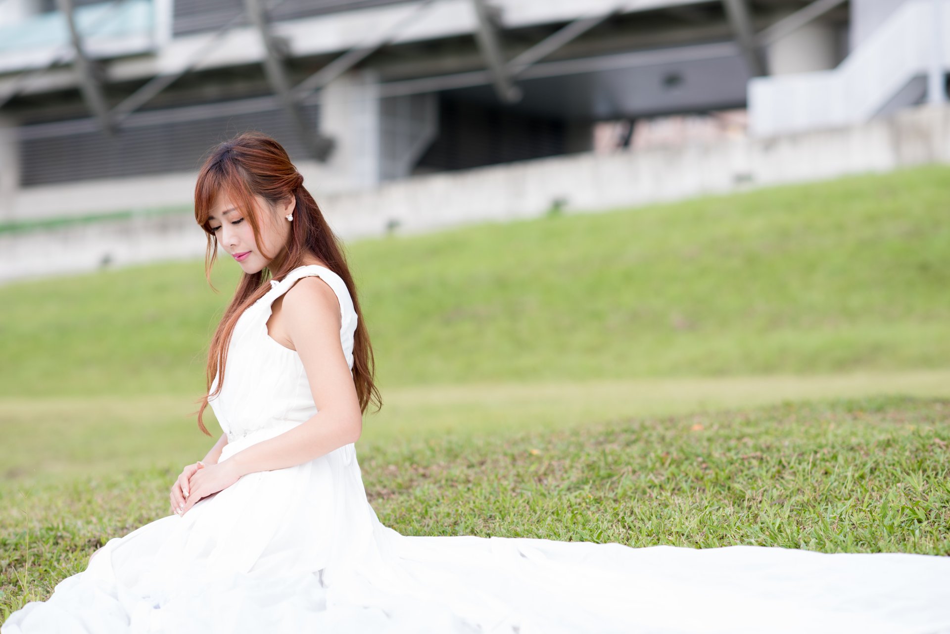 Download Dress Taiwanese Asian Model Woman Xiao Xi 4k Ultra HD Wallpaper