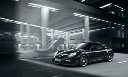 black car car Porsche Porsche Cayman vehicle Porsche Cayman S HD Desktop Wallpaper | Background Image