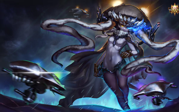 Wo-Class (Kancolle) dark Anime Kantai Collection dark anime HD Desktop Wallpaper | Background Image