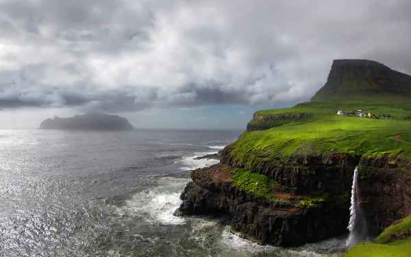  Faroe Islands - Gásadalur