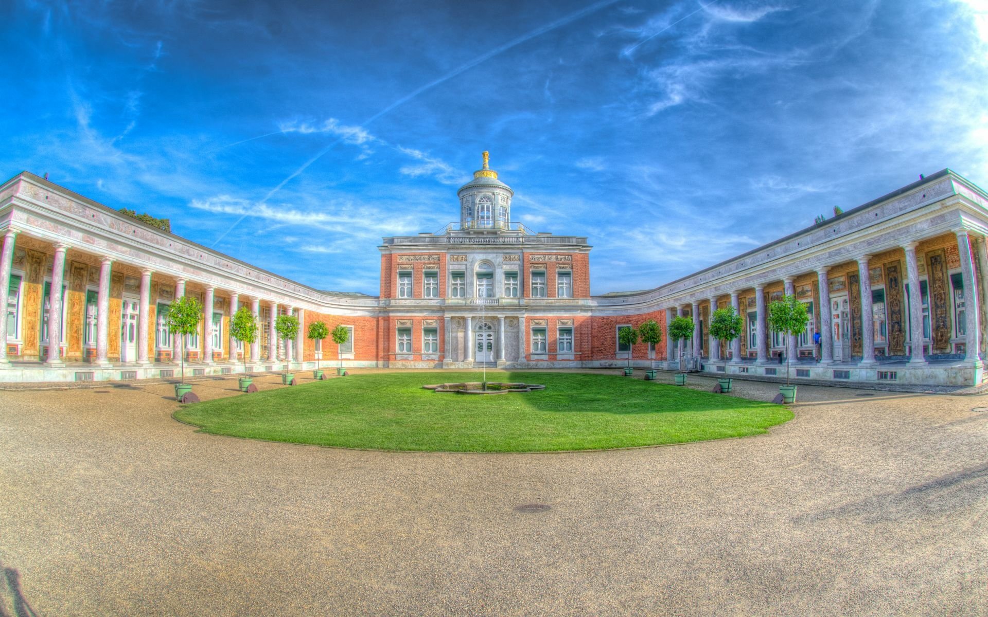 Download Man Made Marmorpalais HD Wallpaper