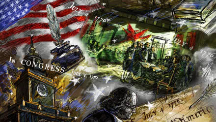 holiday 4th Of July HD Desktop Wallpaper | Background Image