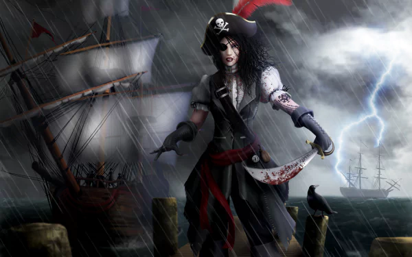 fantasy pirate HD Desktop Wallpaper | Background Image