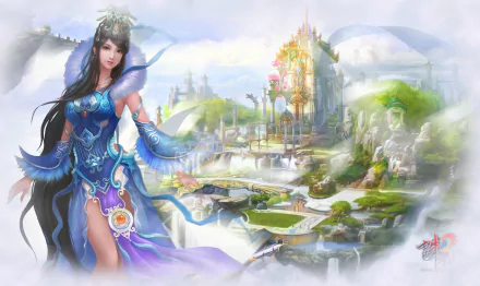 fantasy video game Jade Dynasty HD Desktop Wallpaper | Background Image