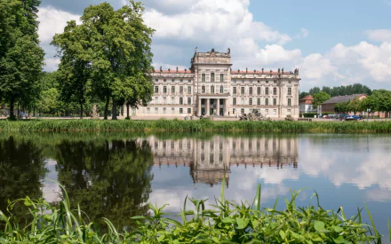 man made Ludwigslust Palace HD Desktop Wallpaper | Background Image