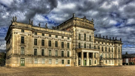 man made Ludwigslust Palace HD Desktop Wallpaper | Background Image