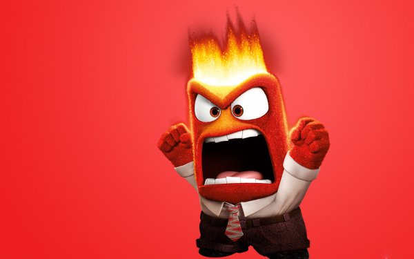 Movie Inside Out Anger HD Wallpaper | Background Image
