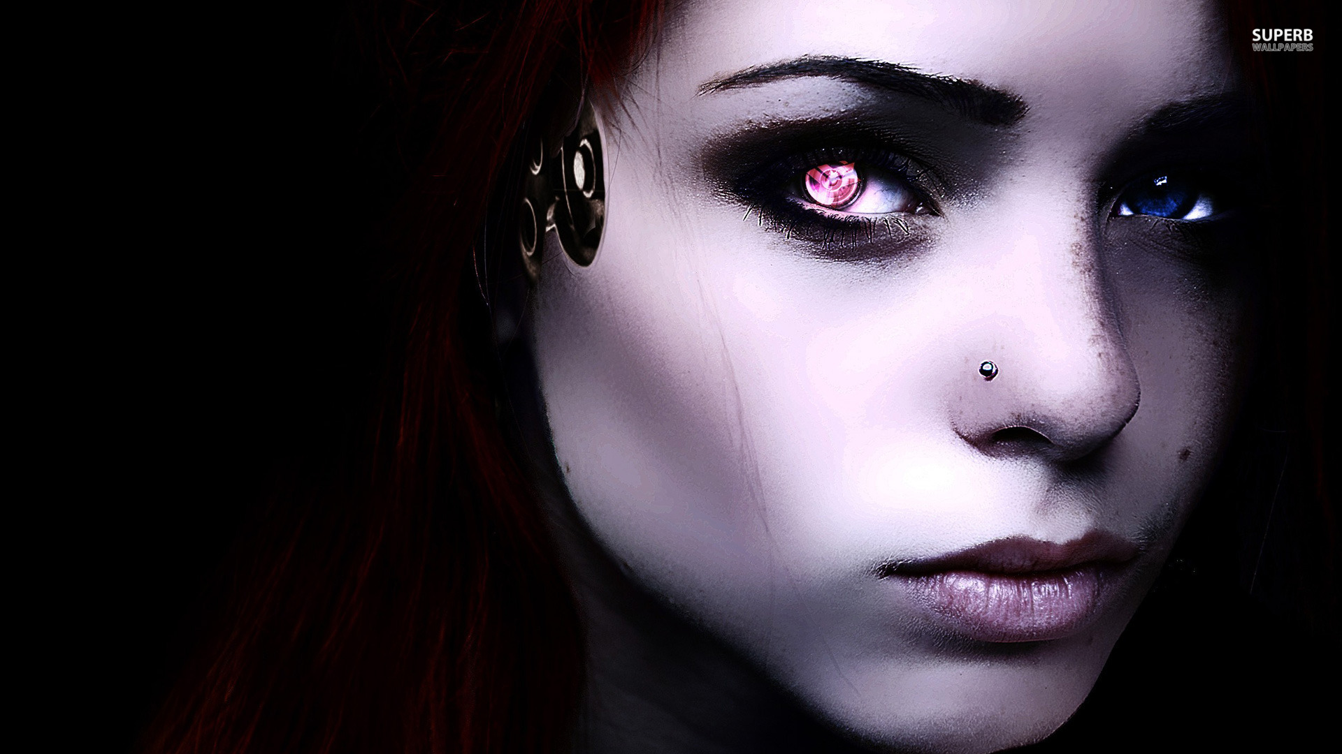 Download Sci Fi Cyborg HD Wallpaper, image size:1920x1080