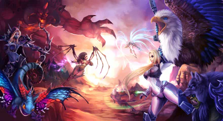 video game Heroes of the Storm HD Desktop Wallpaper | Background Image
