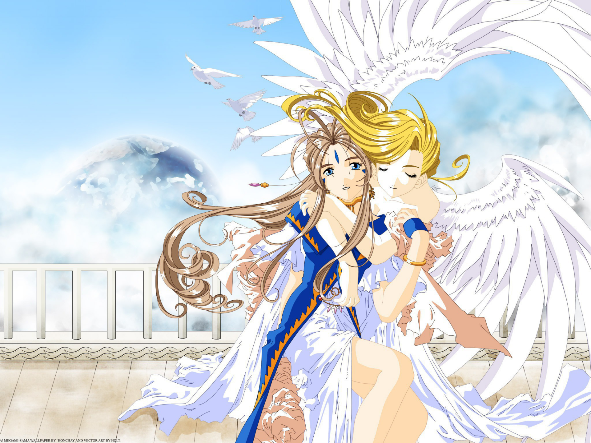 Download Belldandy (Ah! My Goddess) Anime Ah! My Goddess HD Wallpaper