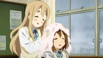 Tsumugi Kotobuki Yui Hirasawa Anime K-ON! HD Desktop Wallpaper | Background Image