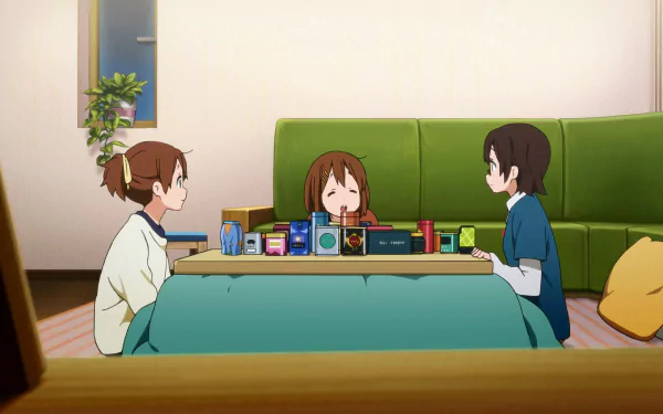 Nodoka Manabe Ui Hirasawa Yui Hirasawa Anime K-ON! HD Desktop Wallpaper | Background Image