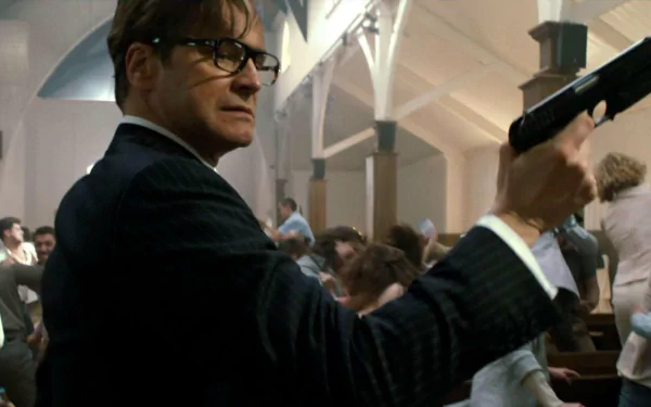 Colin Firth movie Kingsman: The Secret Service HD Desktop Wallpaper | Background Image