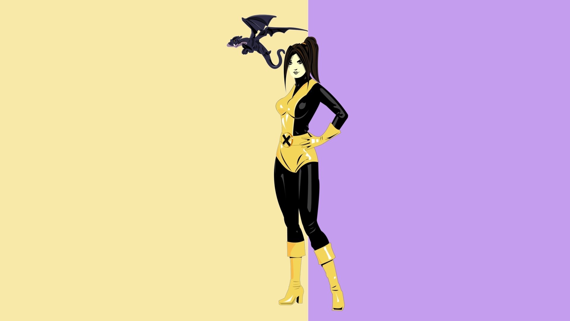Download Comic Kitty Pryde HD Wallpaper