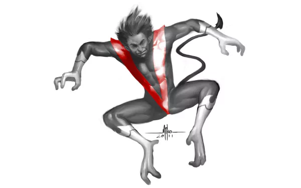 Nightcrawler (Marvel Comics) Comic HD Desktop Wallpaper | Background Image