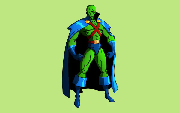 Comic Martian Manhunter HD Desktop Wallpaper | Background Image