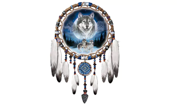 artistic dreamcatcher HD Desktop Wallpaper | Background Image