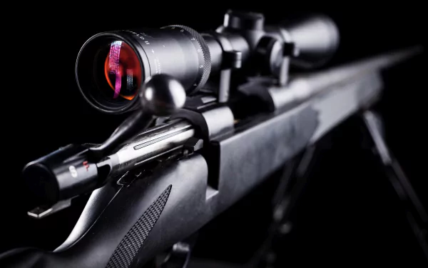 man made rifle HD Desktop Wallpaper | Background Image