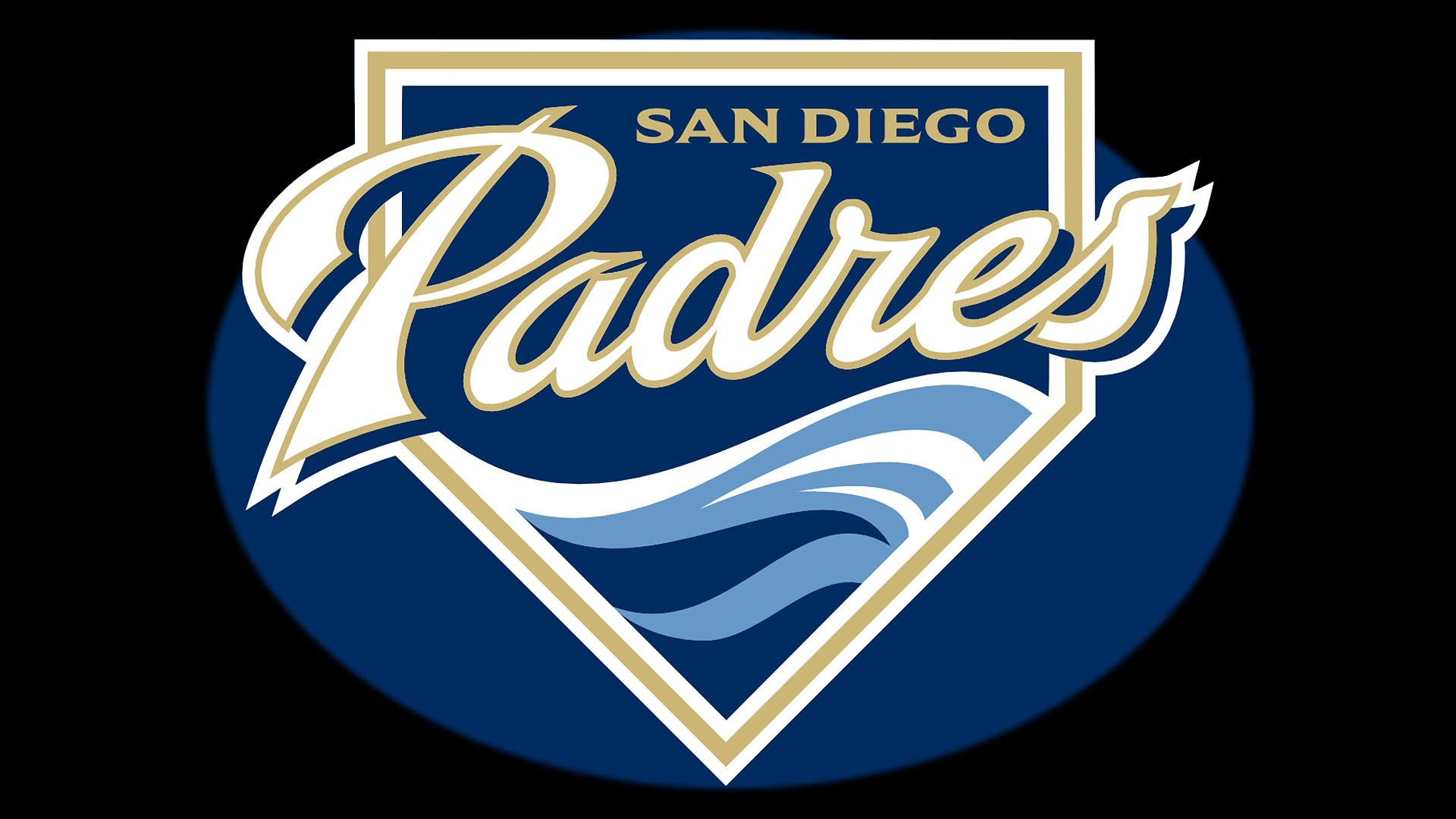 MLB San Diego Padres  Logo Wall Poster 22375 x 34  Walmartcom