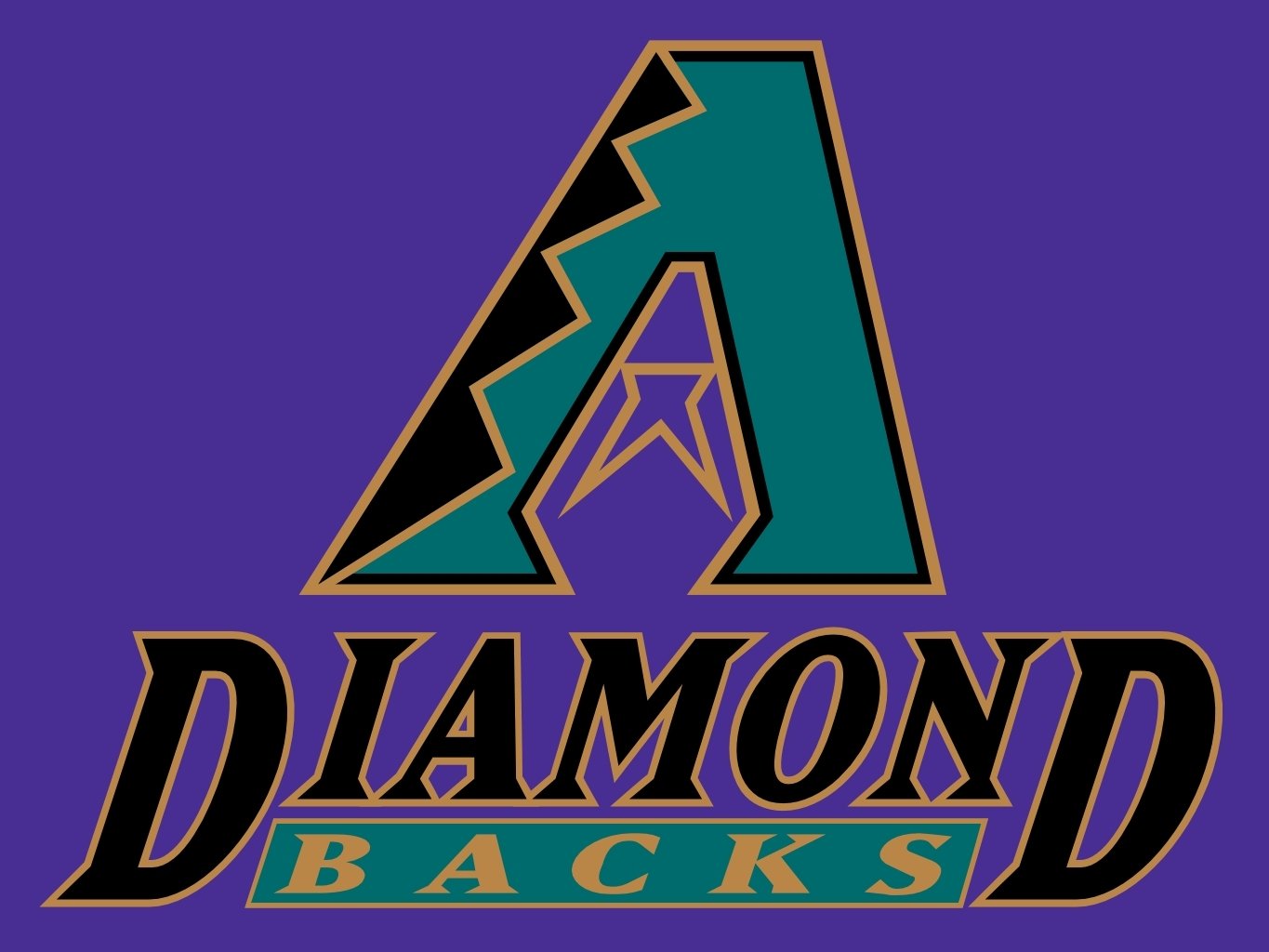 Download Arizona Diamondbacks Pink Logo Wallpaper