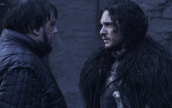 Jon Snow Kit Harington John Bradley Samwell Tarly TV Show Game Of Thrones HD Desktop Wallpaper | Background Image