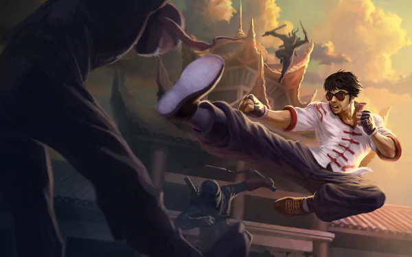 Lee Sin (League Of Legends) video game League Of Legends HD Desktop Wallpaper | Background Image