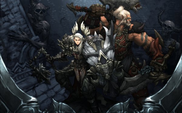 Video Game Diablo III: Reaper Of Souls Diablo Crusader Barbarian HD Wallpaper | Background Image