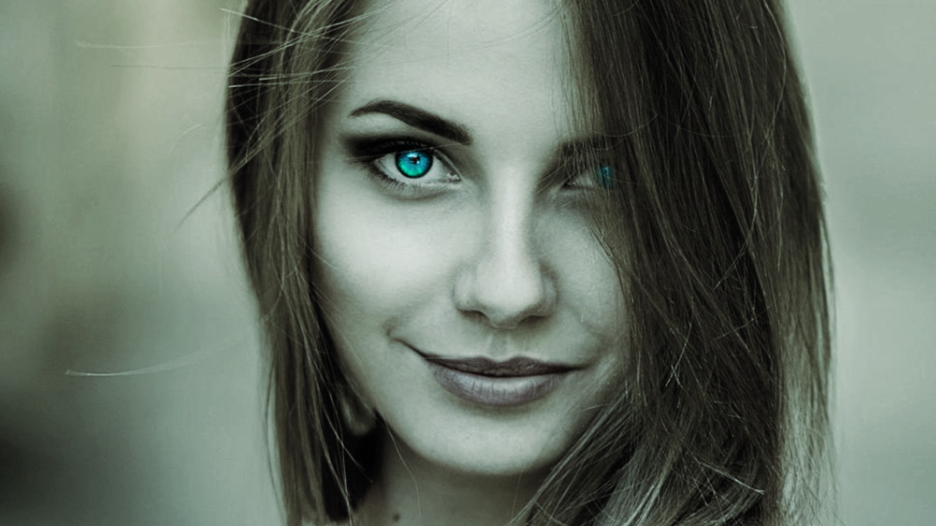 Download Flower Brunette Blue Eyes Model Woman Nadya Ryzhevolosaya Hd Wallpaper By Ann Nevreva 5945