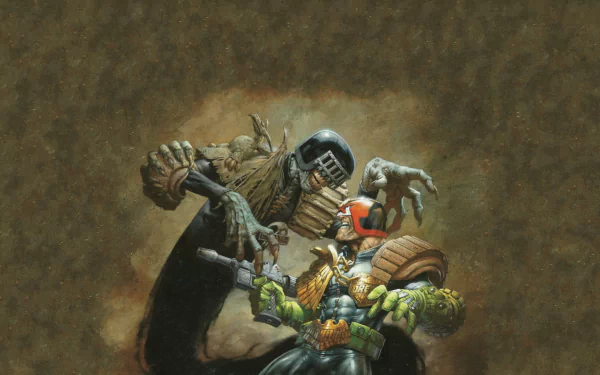 Comic Judge Dredd HD Desktop Wallpaper | Background Image