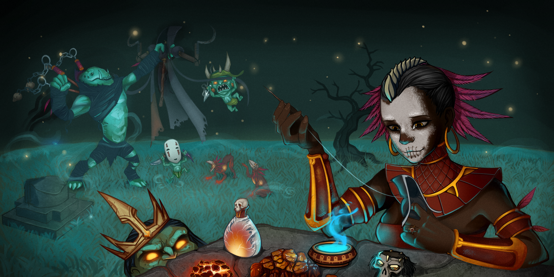 Download Malthael (Diablo III) Witch Doctor (Diablo III) Video Game Diablo III: Reaper Of Souls 4k Ultra HD Wallpaper by nightgrowler