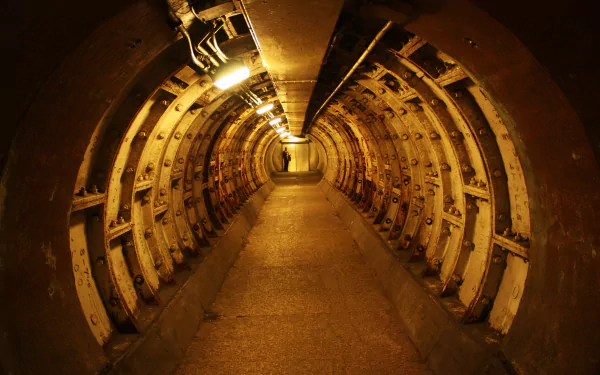 man made tunnel HD Desktop Wallpaper | Background Image