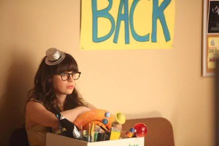Jessica Day Zooey Deschanel TV Show New Girl HD Desktop Wallpaper | Background Image