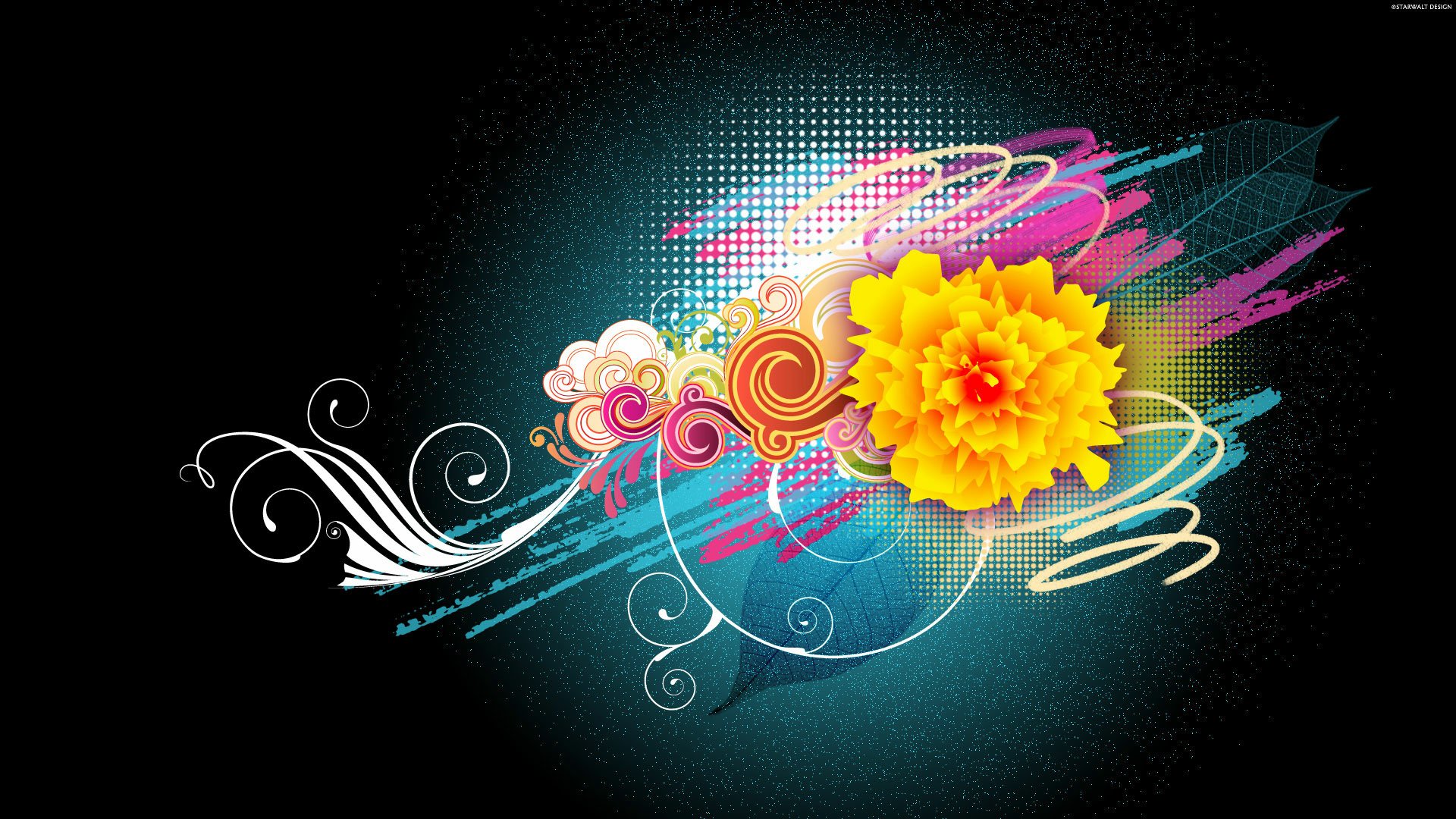 花高清壁纸 桌面背景 19x1080 Id Wallpaper Abyss